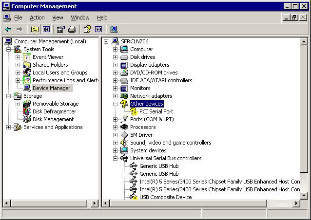 pci serial port driver for windows xp 32 bit free download